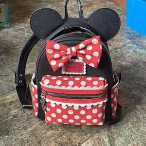 Minnie Mouse Loungefly backpack